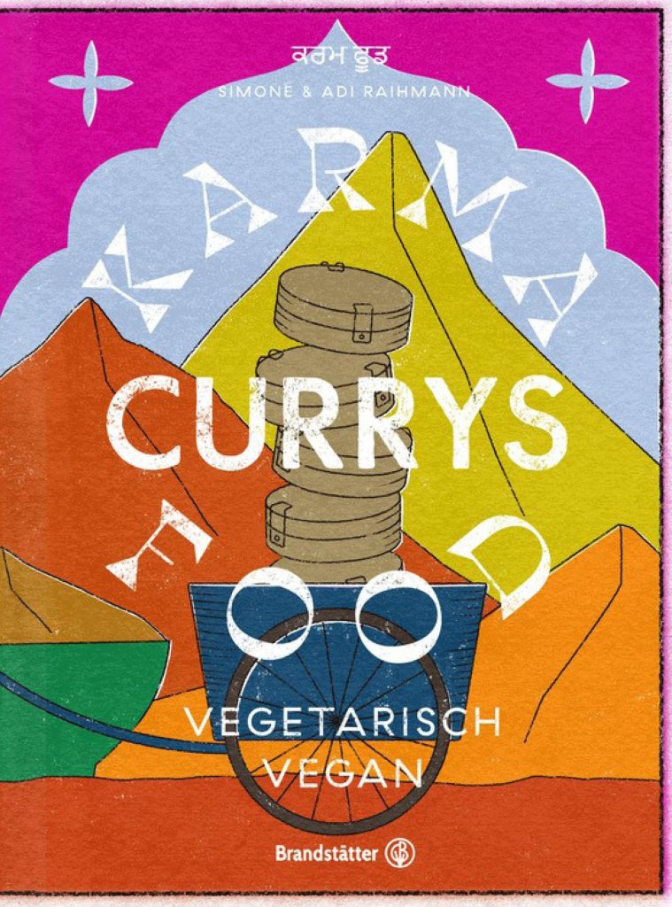 Buchcover: "Karma Food Currys"