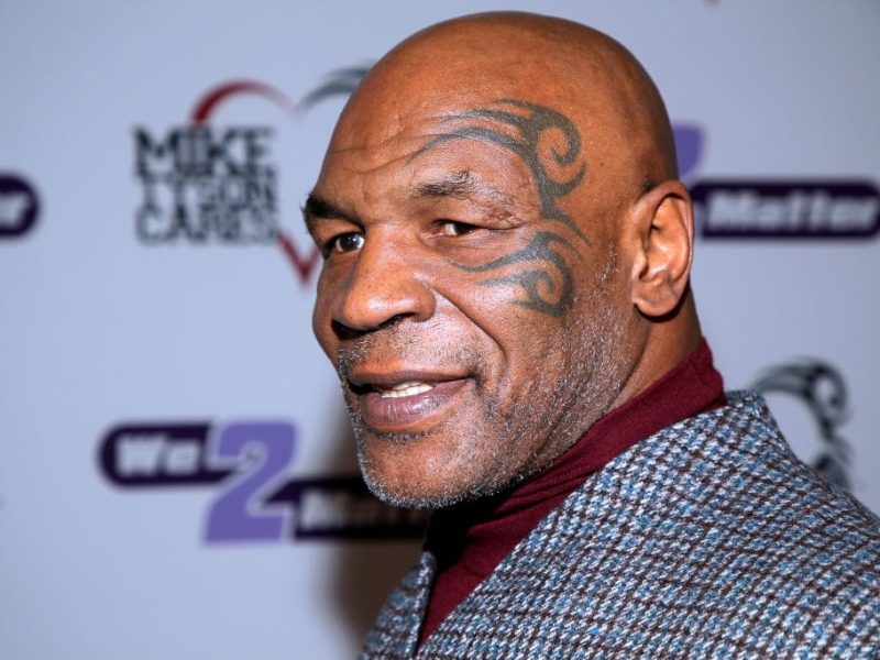 Der ehemalige US-Schwergewichtsboxer Mike Tyson.