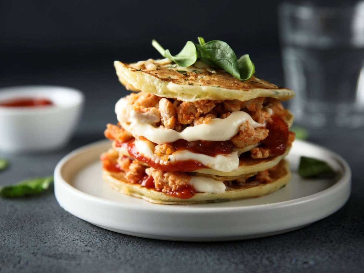 Geschmackvoll in deinen Good Mood Monday – mit unseren Kräuter-Pancakes