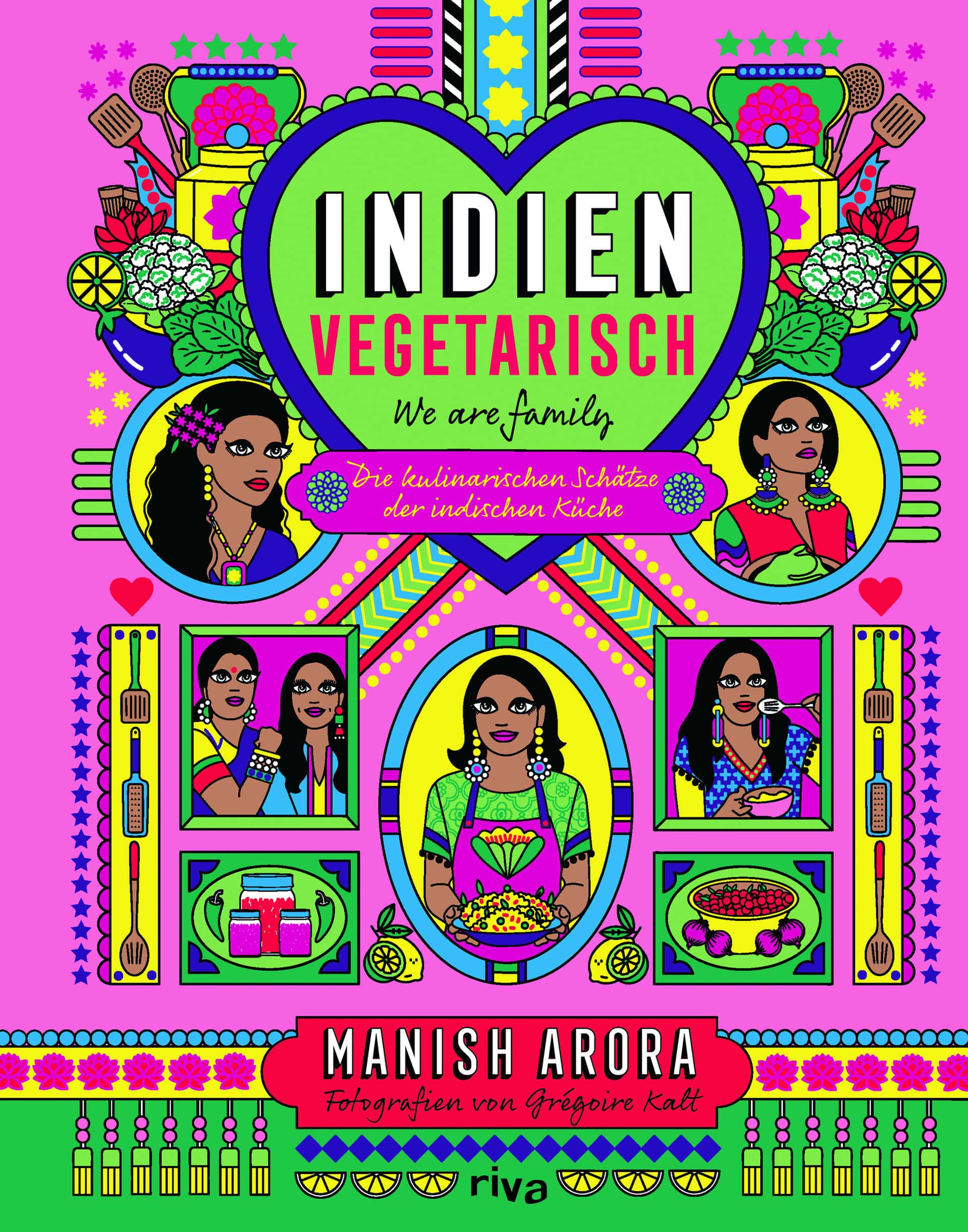 Buchcover von "Indien vegetarisch"