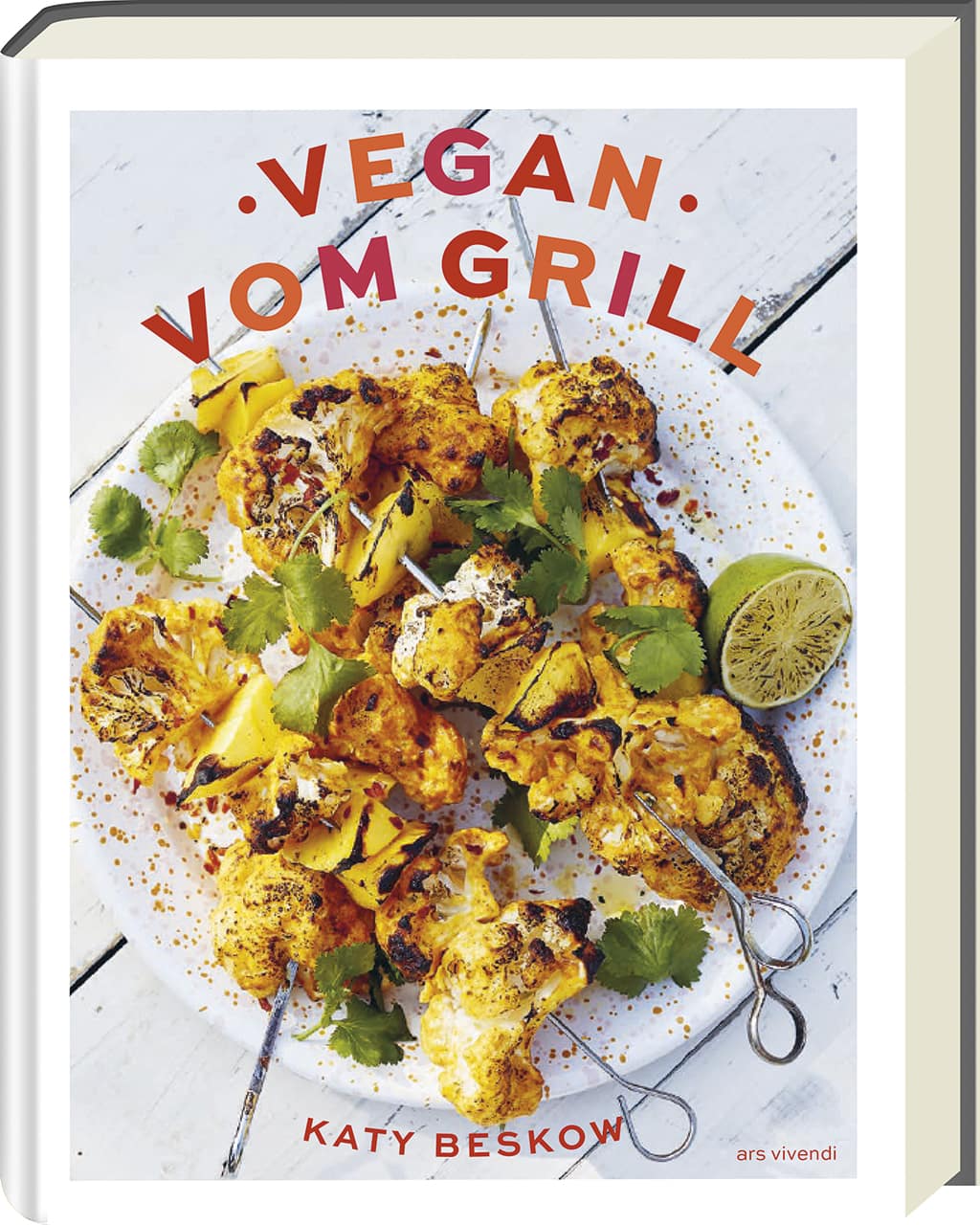 Buchcover Vegan vom Grill