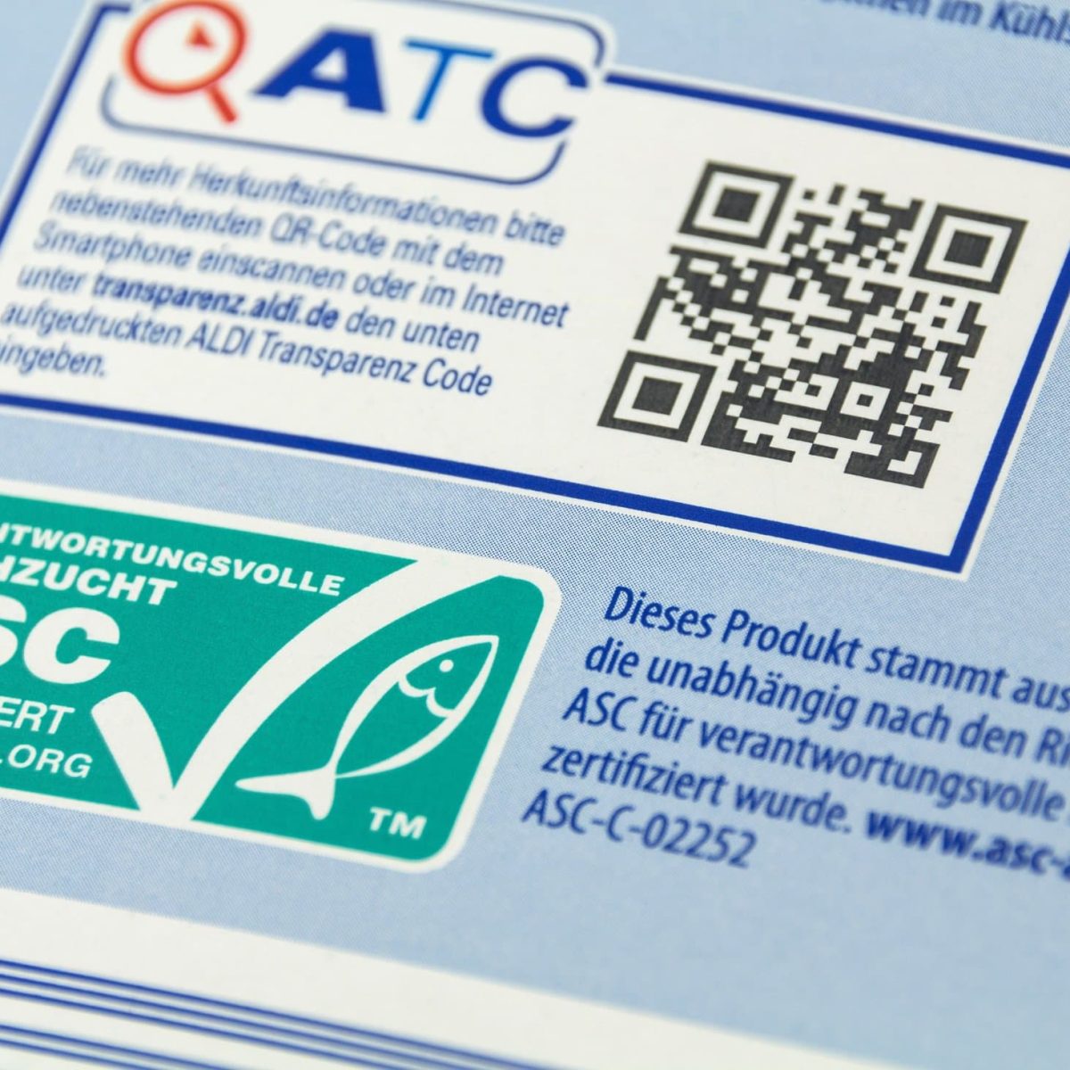 Das ASC-Siegel – ein Label für nachhaltige Aquakultur?